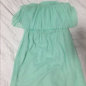 Turquoise dress